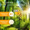 Solar Garden Stake Light Metal Bee Outdoor Landscape Lighting Waterproof Path Decor Lamp for Yard Patio Path Walkway Gift