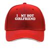 Adjustable Lightweight I Love My Home Print Baseball Cap Classic Comfort Soft Top Casual Breathab Sandwich Baseball Cap
