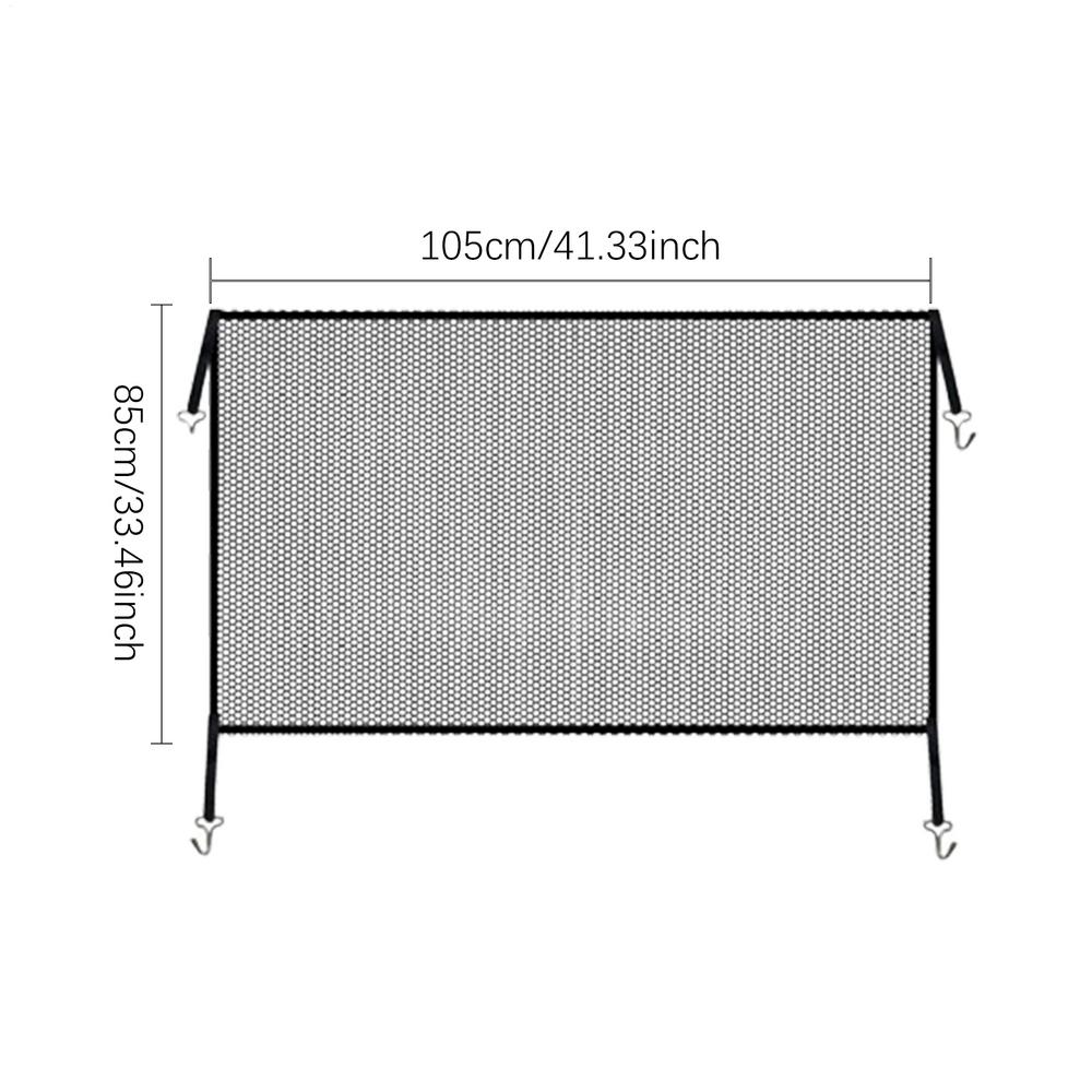 

1pcs black Car Air Radiator Prevent Clogging Mesh Net Barrier Anti Insect Car Condenser Protective Net Bugs Repellant Mesh Black