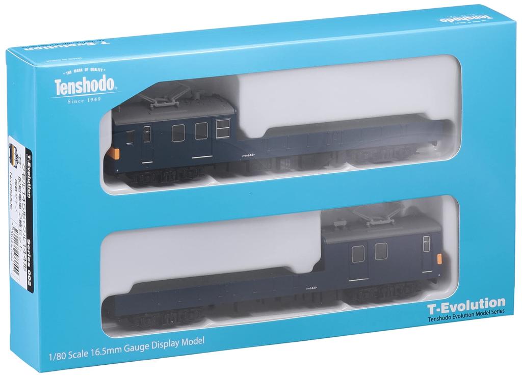 Tenshodo HO Gauge T-Evolution Series 002 Kumor 145 Type + Kuru 144 Type JNR Type 65006 Model Train
