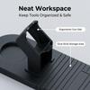 Non-Slip Hot Glue Gun Stand Stable Base Heat Resistant Portable Glue Holder for Sewing Paper Craft Home DIY Projects