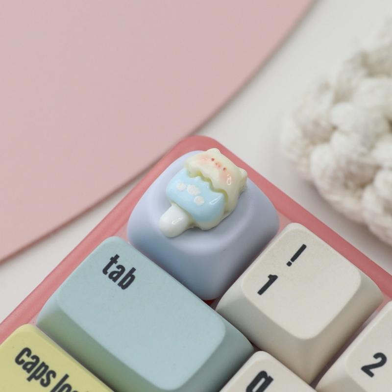 Customizable Piggy Theme Resin Keycaps Mechanical Keyboard Keycap Featuring Ergonomic And Slip Proof