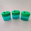 12Pcs Handheld Pencil Sharpeners Double Hole Sharpeners Portable Pencil Sharpening Tool for Student Children Artist