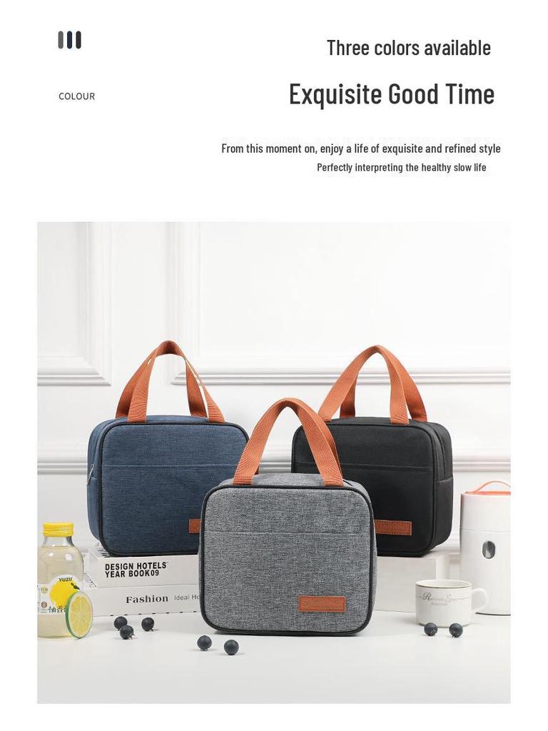 Southeast Asia Hot-Selling Insulated Bento Bag - Ionic, Water-Repellent Oxford Cloth