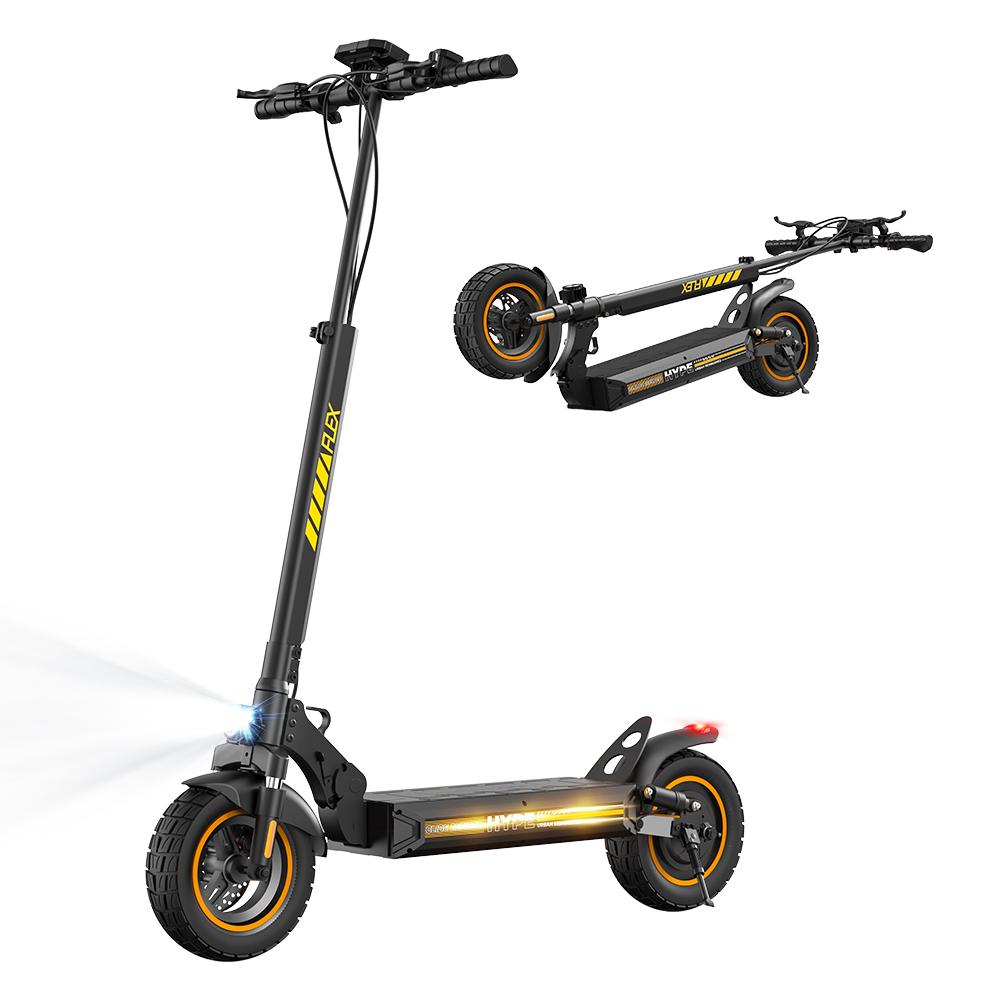 Monopattino Elettrico iScooter W9Air 800W 40KM/H Batteria 48V/10Ah Doppio Freno a Disco Pneumatico da 10" All-Terrain Monopattino Elettrico Fuoristrada