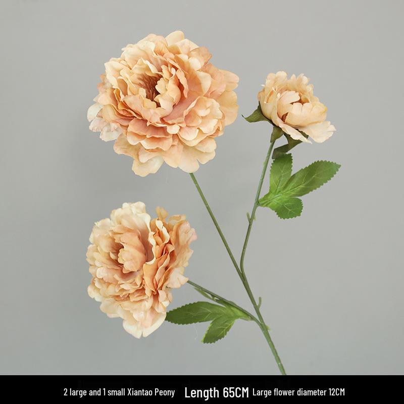 Karamelkleurige Kunstbloemen Bruiloftsdecoratie - Plafond- en Wegdekarrangementen, Koffietint Nepbloemen.