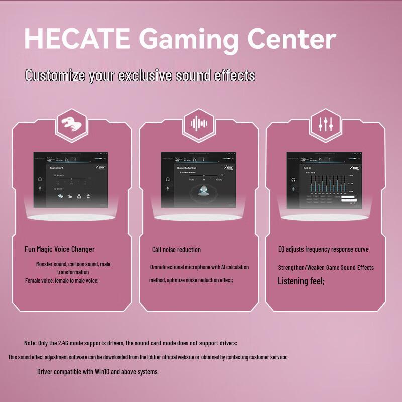 EDIFIER HECATE G5 Wireless Gaming Headset