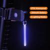 LED Bike Tail Light Laser Flowing Warning Lamp Bicycle Rear Safety Light High Brightness Night Riding Light for MTB Road Bike 7