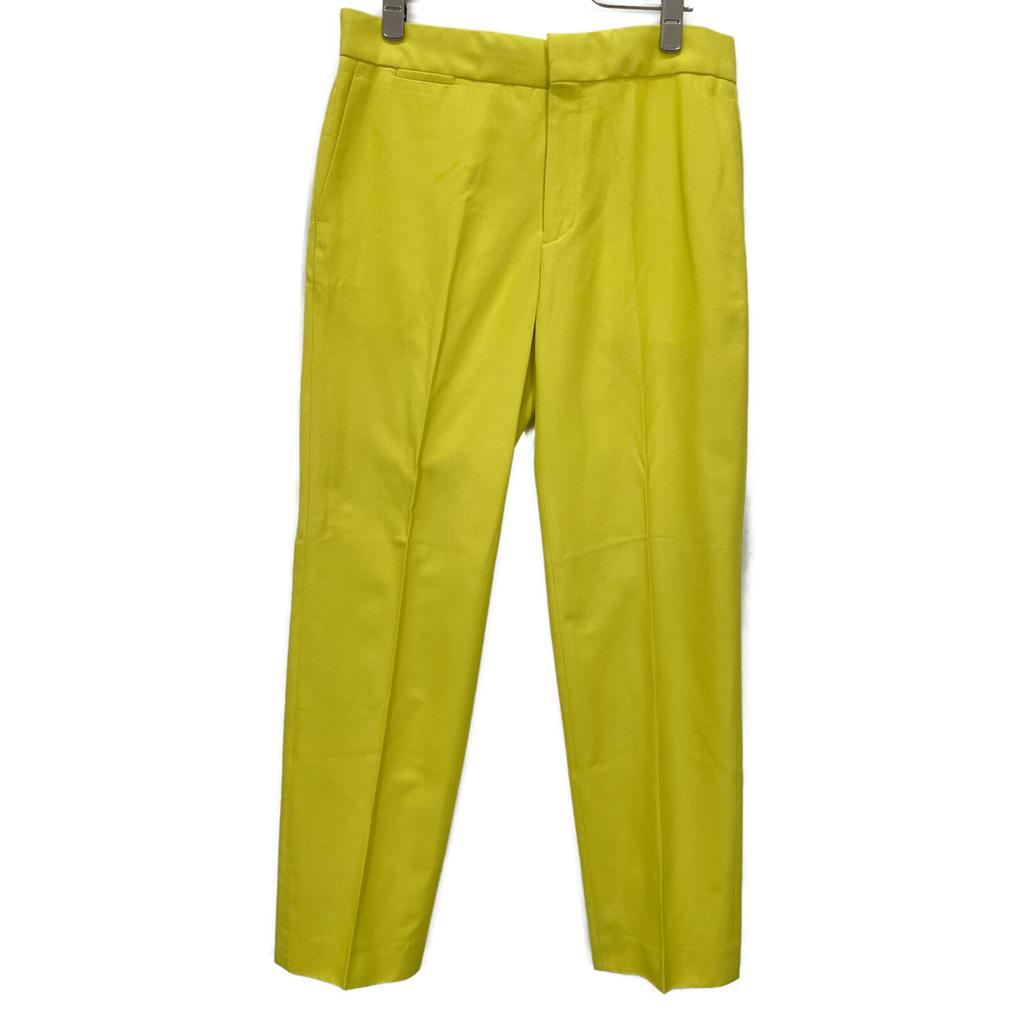 DRAWER Yellow Cotton Twill Slim Pants Bottoms 38 yellowUsed