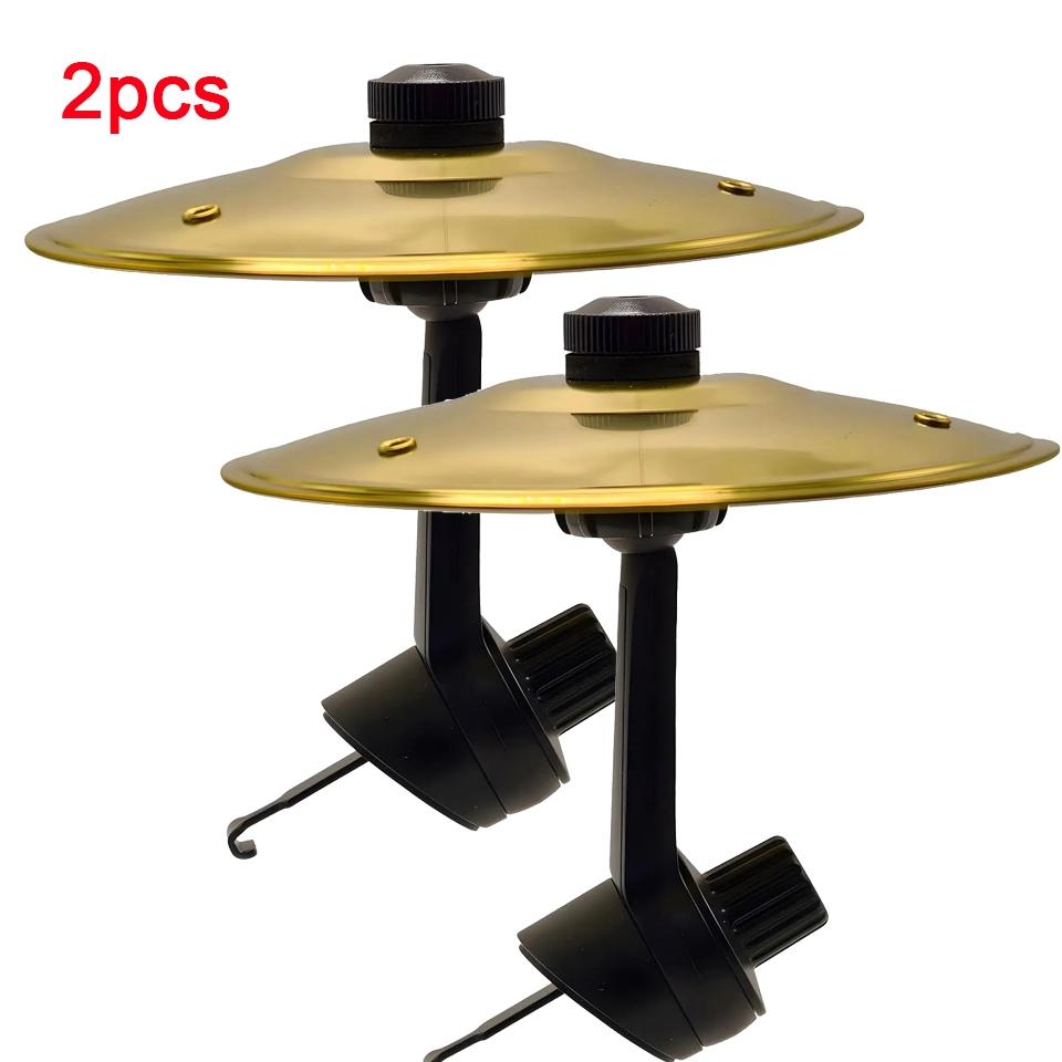 Car Crash Cymbal Alloy Car Air Vent Musical Saucer Drum Mini Drum Easy To Install Clip-On Car Interior Decor Accessories