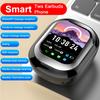Smart Sliding Cover Earbuds Wireless Bluetooth Headphones HD Display Long Battery Life ENC Noise-Reduced Call Noise Reduction