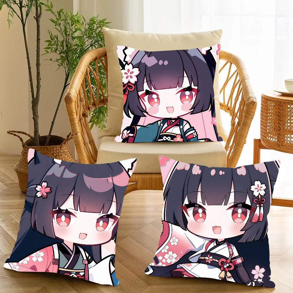 Game Z-zenless Z-zone Z-zero Hoshimi Miyabi Pillow Case Suitable For Bedrooms Living Rooms Cars Home Decoration