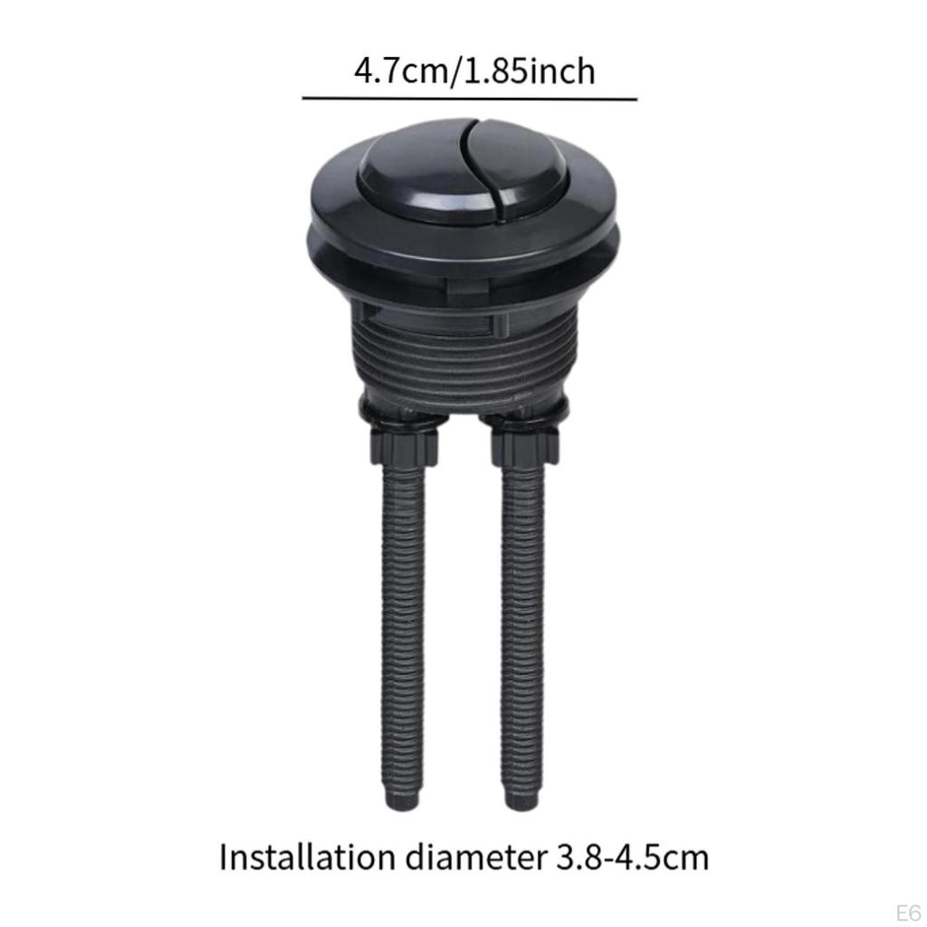 Toilet Button Double Flush Tank Valve Accessories Replacement