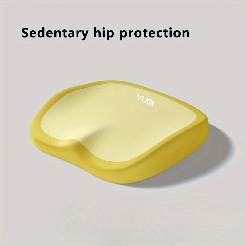 

Эргономичная подушка для офисного кресла с эффектом памяти – Регулируемая поддержка бедер и поясницы, Портативный комфорт для дома, автомобиля и офиса – Только сухая чистка жёлтый