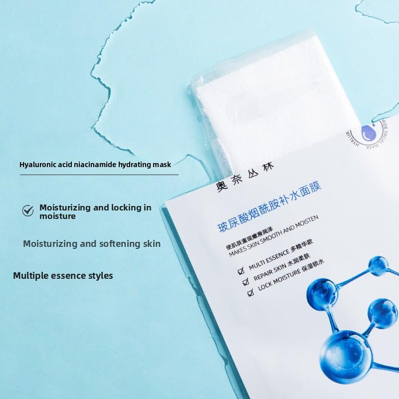 Hyaluronic Acid Nicotinamide Mask - Moisturizing and Hydrating Essence Silk Mask