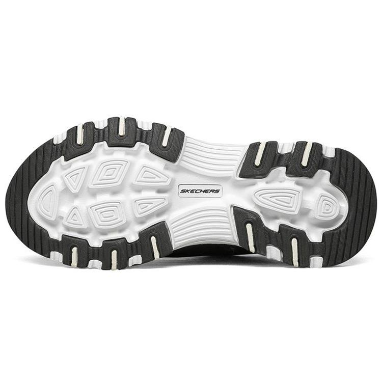 Skechers I-Conik Shock Absorbing Breathable Low-Top Running Shoes Women sneaker Black White 8730041-BKW