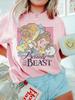 2026 Summer Beauty and The Beast Graphic Tshirt Unisex Unisex Cotton Quality Casual Loose Short Sleeve Classic Unisex