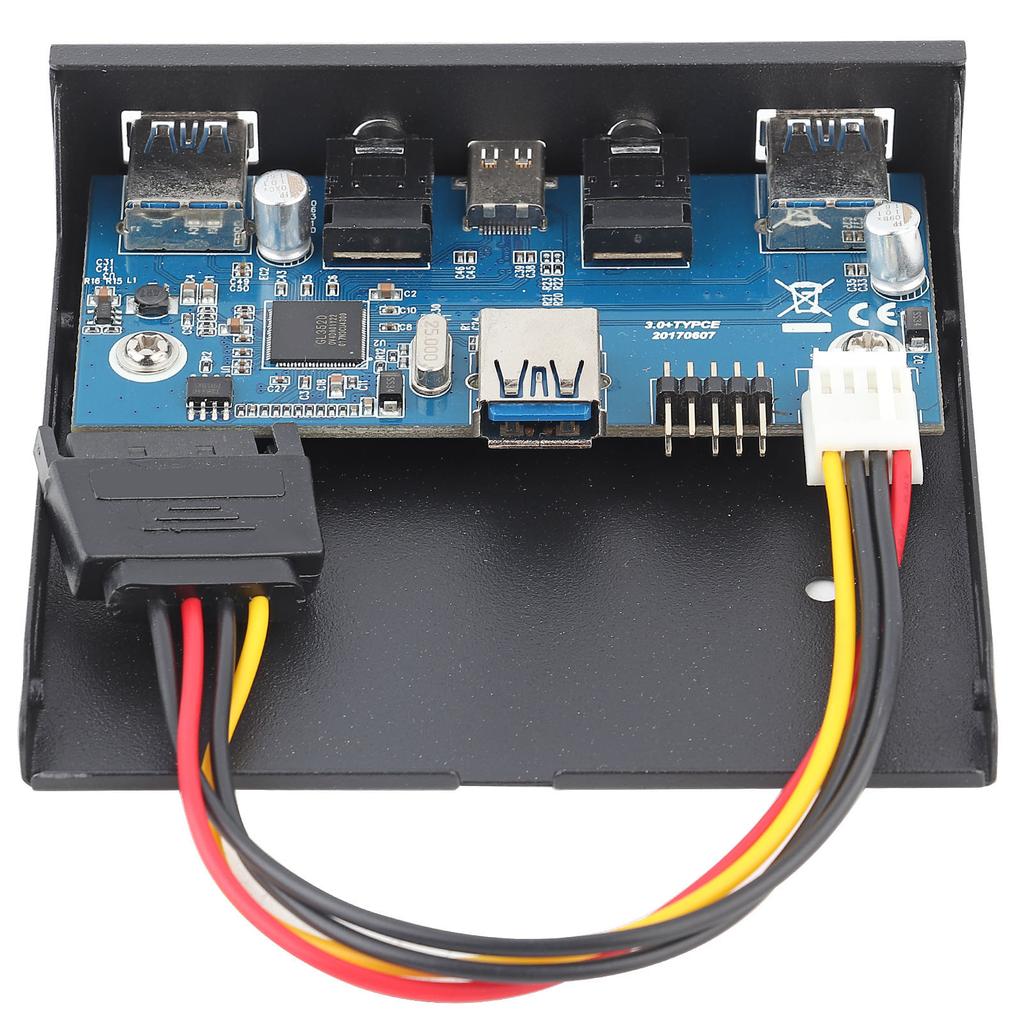 5Gbps Transmission Speed 3.5inch USB 3.1 Floppy Disk Drive Front Panel