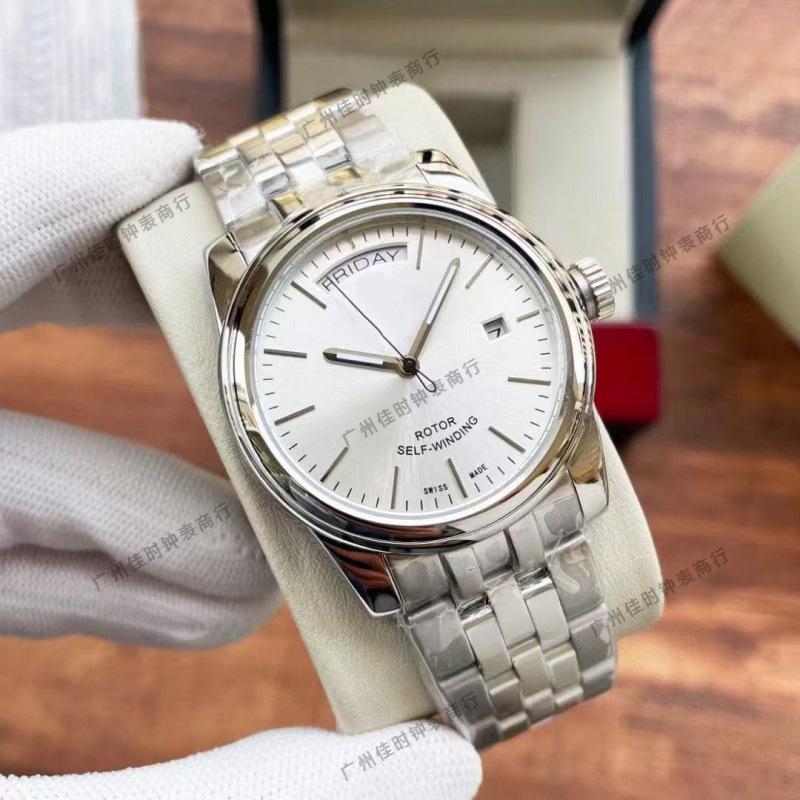 Dijia Tud Klassisch M22010 Business Rautenmuster Automatik Mechanisch Stahlarmband Herrenuhr