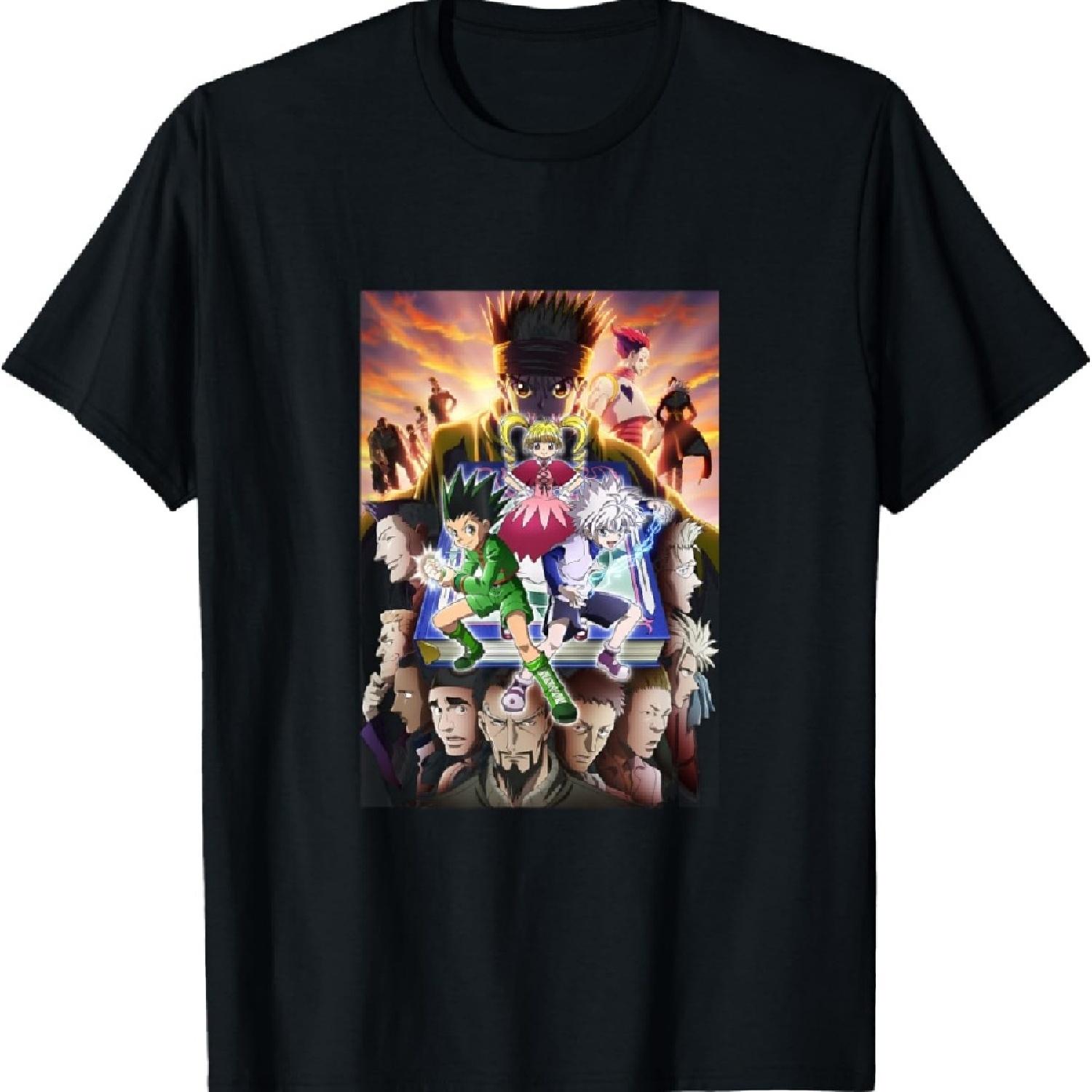 

Hunter X Hunter Anime Cartoon Character T-Shirt XXXXXL чорний