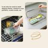 Stainless Steel Mesh Utensil Basket for Kitchen Dishwasher Safe Drying Rack for Spoons and Chopsticks Cutlery Holder