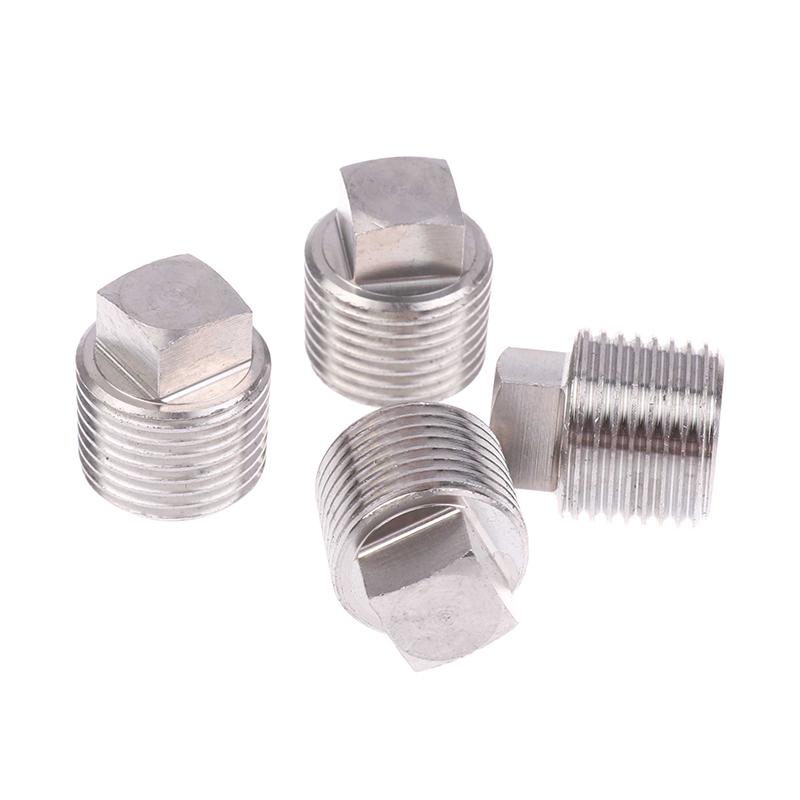 4Pcs Boat Plugs 1/2 Inch Dn15 Npt Stainless Steel Boat Drain Plug Garboard Drain Plug Boat Drain Plug Fits Most Boat Hulls