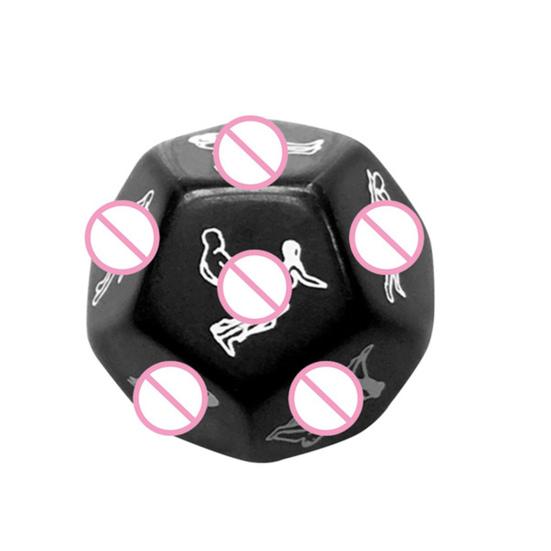 Juego de dados reutilizables sexis de 1/2/4/5 Uds., diseño luminoso y emocionante, juguete complicado para Club nocturno para diversión sin fin
