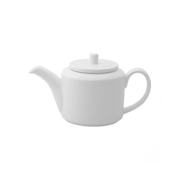 Théière - Ariane - Céramique - Blanc - 40 cl - Compatible lave-vaisselle