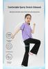 Quick-Dry Sun-Protection Sportswear with Logo, for Girls and Parent-Child, Breathable, Medium & Large, Summer Collection