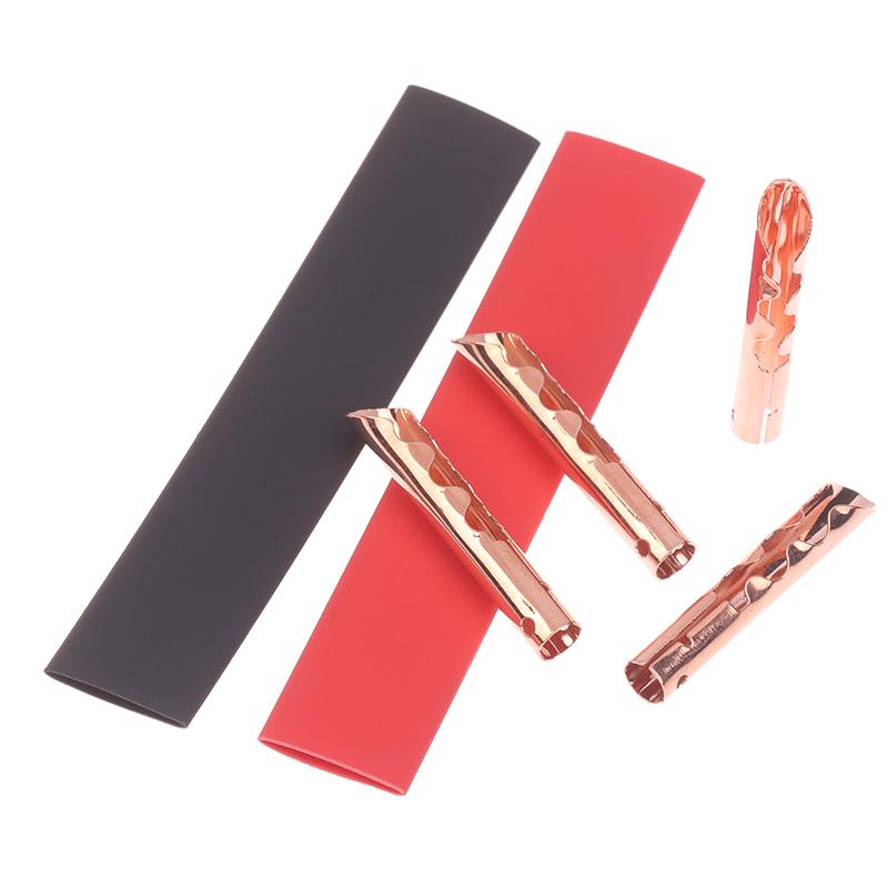 4Pcs High Quality Pure Copper Bfa 4Mm Z-Type Banana Plug Speaker Cable Connector Accessories