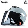 Motorcycle Electric Car Helmet Men's and Women's Sunscreen Caps, Riding Half Helmets