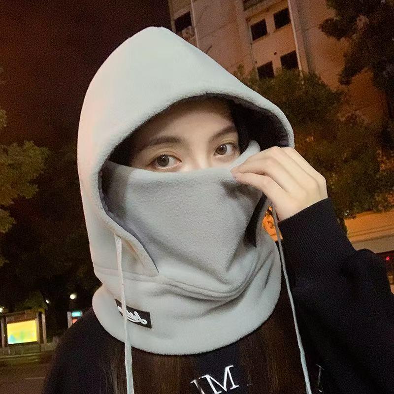 Windproof Winter Cycling Neck Gaiter & Helmet Mask with Fleece Lining