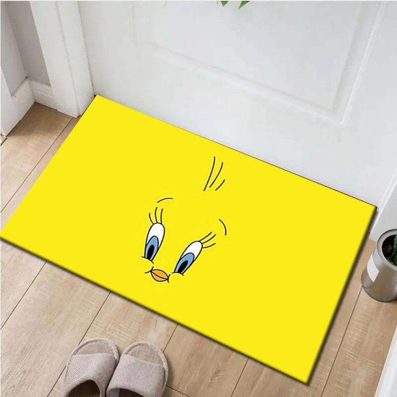 

1pc Office Carpet Chair Mats Tweety Bird Minimalist Design Perfect for Office Chairs, Living Rooms, Or Bedrooms,Polyester Carpet.HDT150 60cm by 90cm