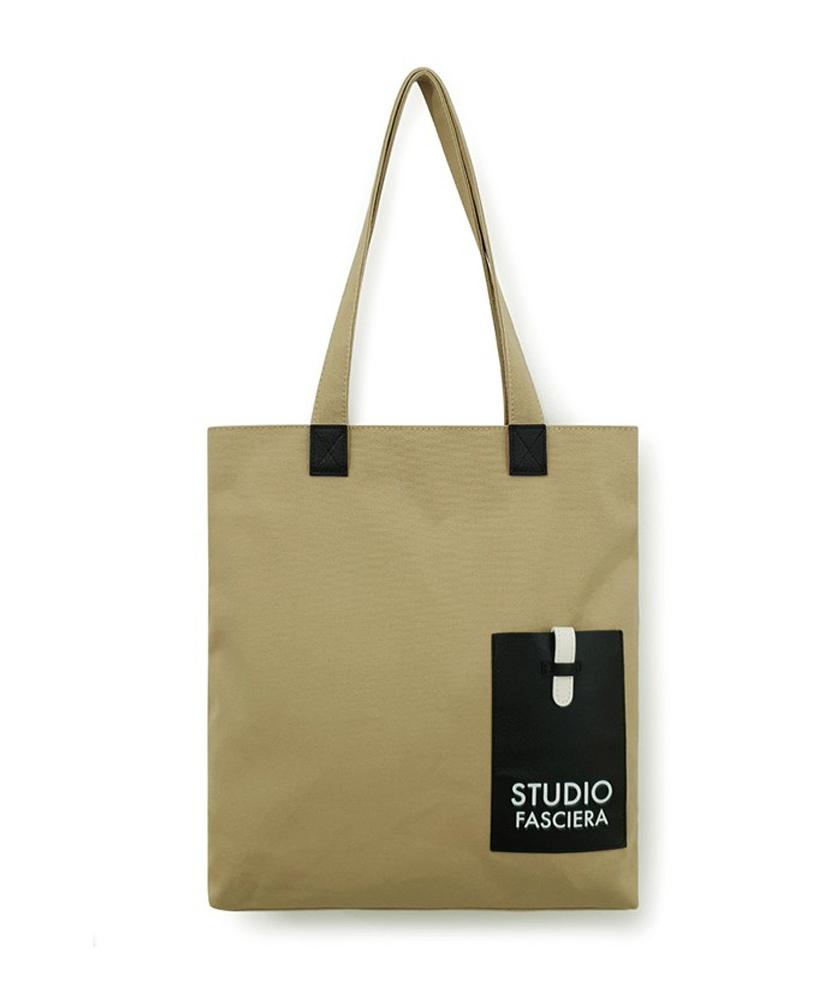 Fasciera Leather Pocket Canvas Shoulder Bag_Balkan 03