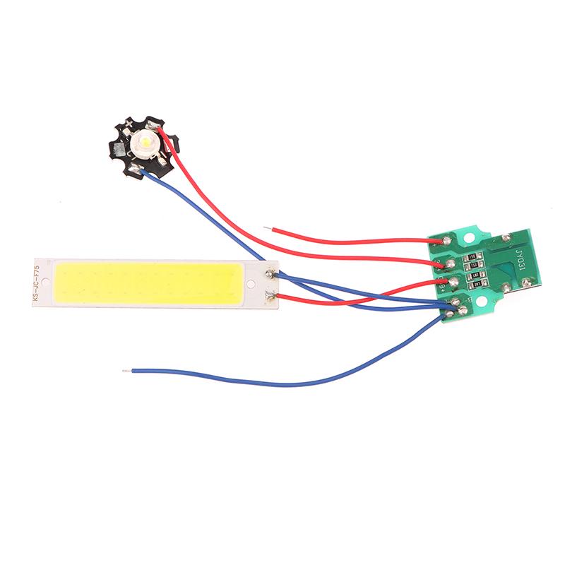 Dual Led Licht Bord Schreibtisch Lampe Taschenlampe Treiber Bord Platine Diy Zubehör Dc 3,7 V-5 V