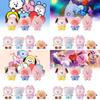 Adorable Korean Trendy Plush Doll Sakura Series Cute Cartoon Animal Figurine