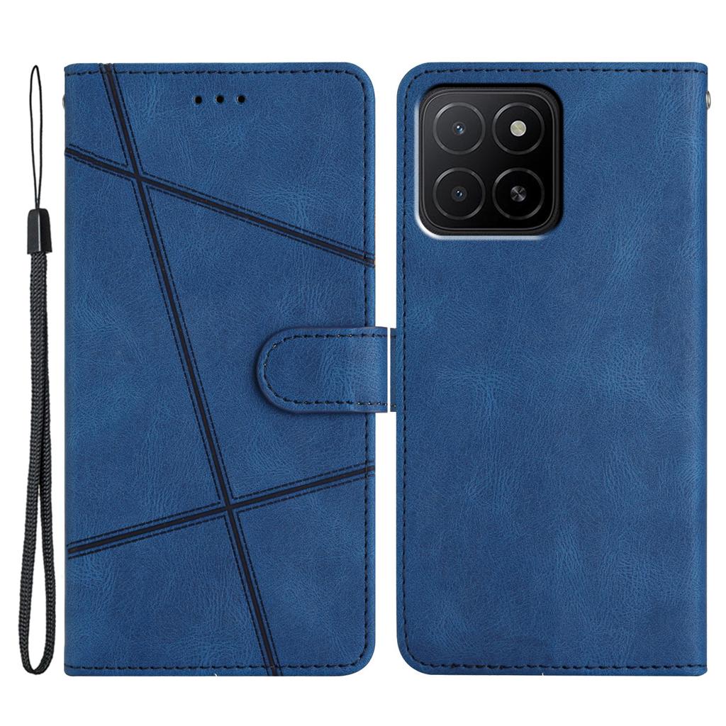 Für Honor X5b Plus/X5b Hülle Crazy Horse Textur PU Leder Brieftasche Ständer Handyhülle