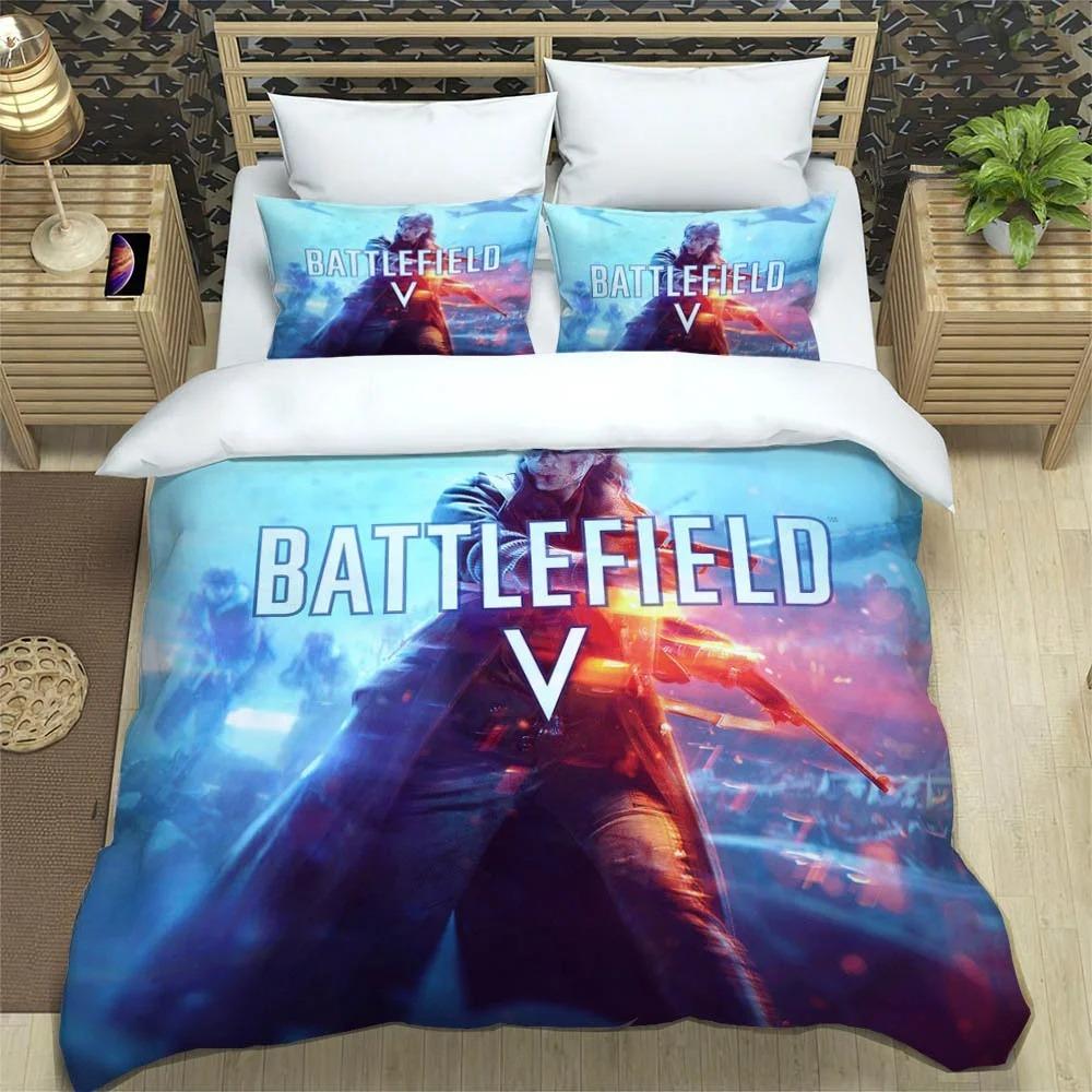 Game Battlefield 3d Pint Bedding Sets Exquisite Bed Supplies Set Duvet Cover Bed Comforter Set Bedding Set Luxury Birthday Gift