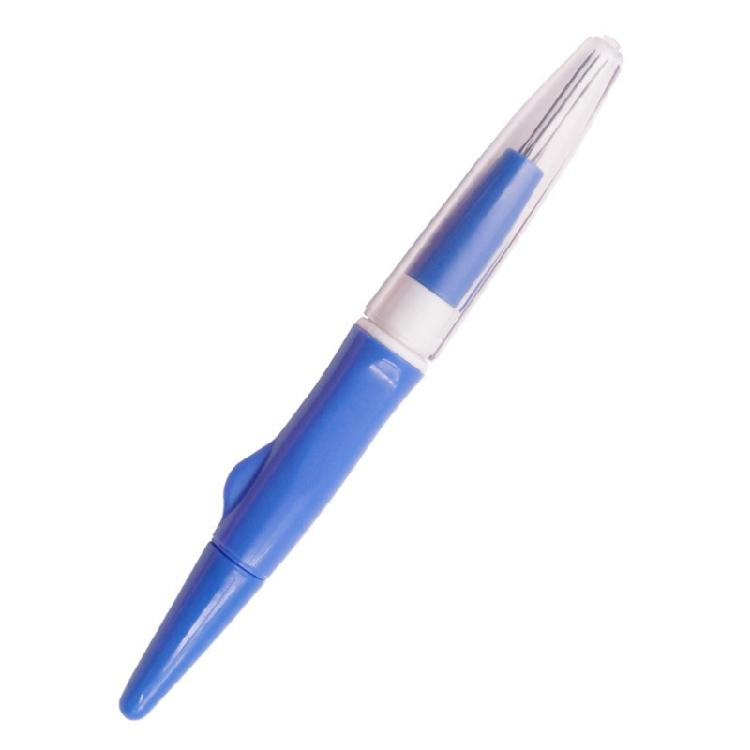 Felting Needle Handle with 3 Felting Needle Embroidery Punching Pen Three Needle Felting Handle for Wool Felted Toy