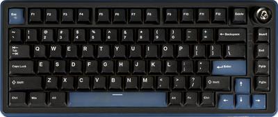 Ducky Wireless Gaming US KB0930 OK-M 75% Keyboard, Black, Compact, Layout, DKOKM2583-KWUSPDCOCH2