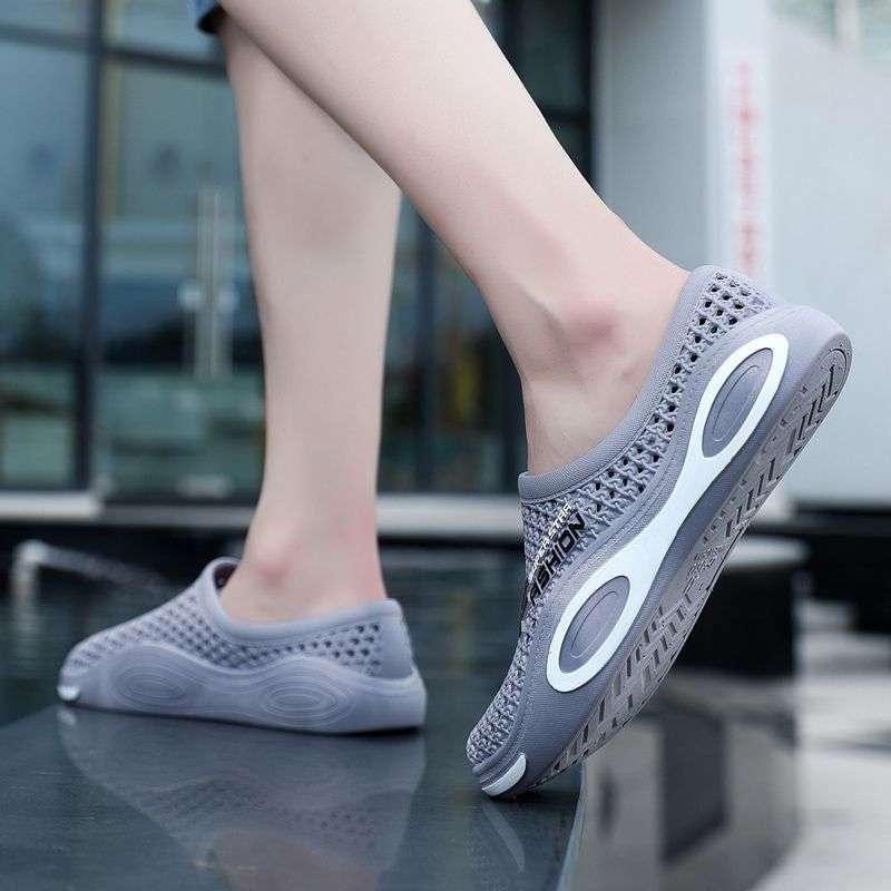 Sandals Men's Summer New Non-slip Waterproof Men's Cool Slippers Dual-purpose Breathable Beach Shoes Summer