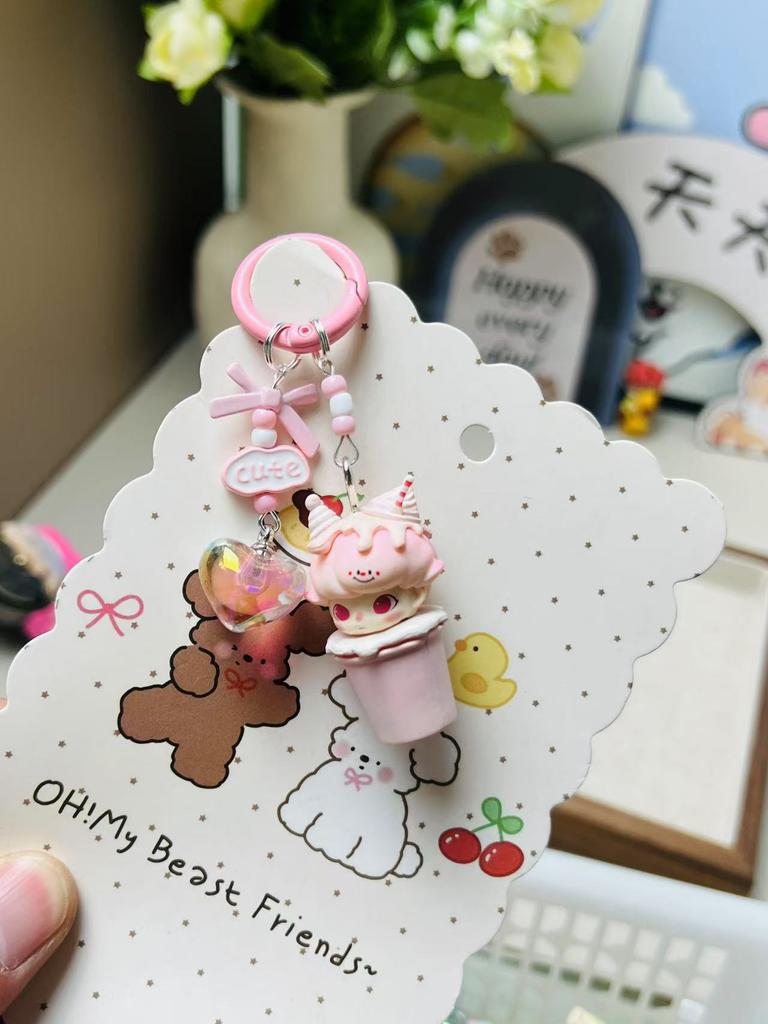 It Can Be Punched To Make A Keychain, and The Mobile Phone Chain Is Cute and Trendy To Play with.