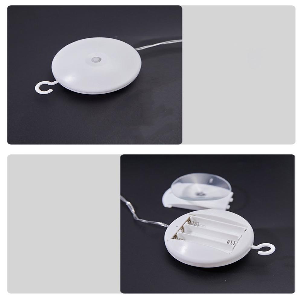 Christmas LED Light Snowflake Santa Hanging Sucker Lamp Window Ornaments Decoration for Home Xmas Navidad 2025 New Year Decor