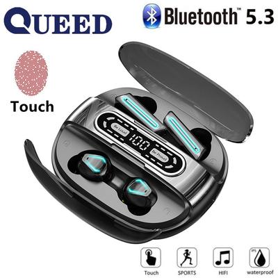 Poros belaidės „Bluetooth“ ausinės TWS į ausis įdedamos triukšmą mažinančios sportinės ausinės