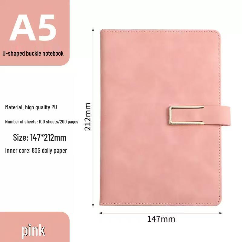 A5 Portable Business & Student Meeting Notebook Gift Set