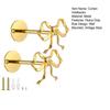 2Pcs Metal Bow Curtain Holdbacks Wall Mounted Rust Proof Curtain Holders