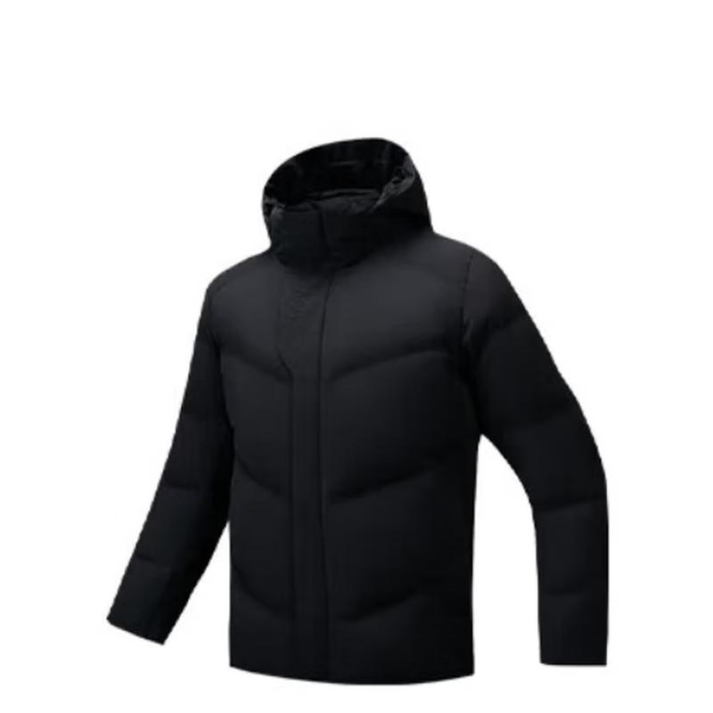 ANTA Men s Hooded Water-Repellent Down Jacket L