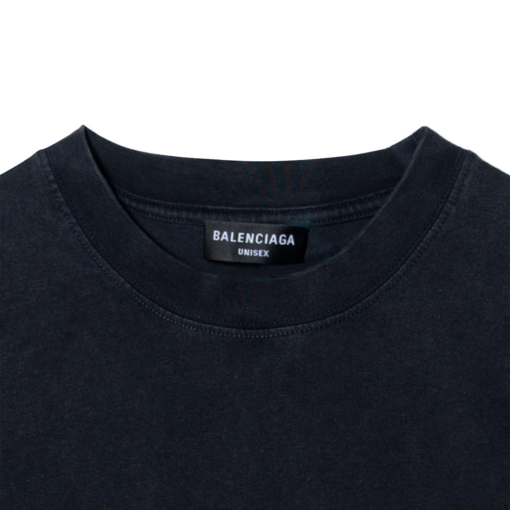 Balenciaga Bb Paris Icon Medium Fit T Shirt 612966TMVG79034