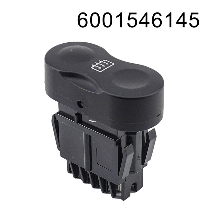 OEM Rear Window Defrost Switch for Renault/For Logan 2008 to  Compatible Rear Heater Control Part 6001546145