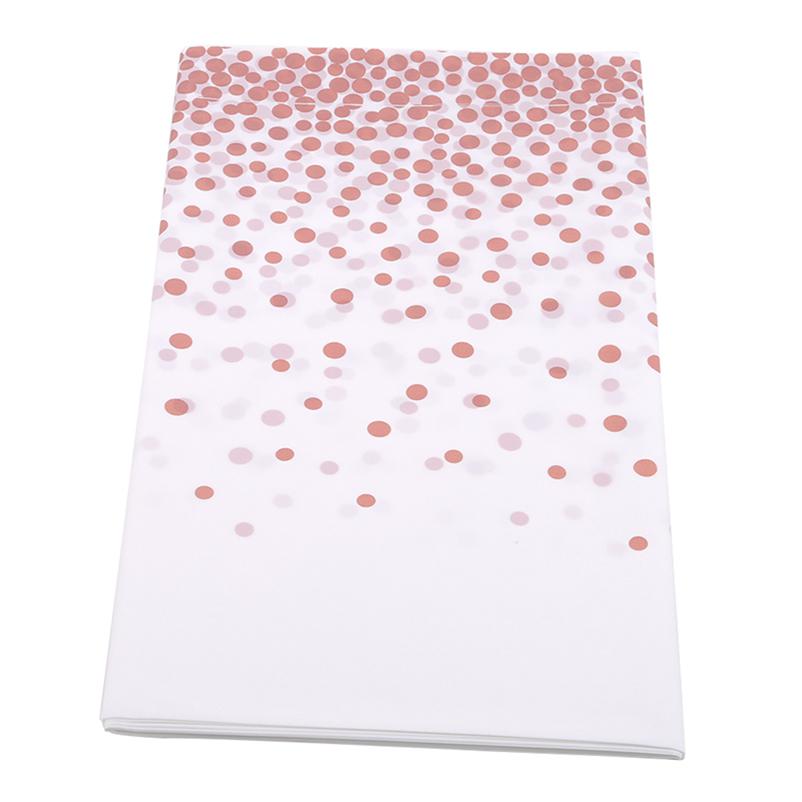 

Скатерть Пластиковые скатерти Праздничные принадлежности Крышка банкетного стола Обеденный прямоугольник розового золота